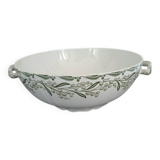 Saint-Amand soup tureen with mimosa decor