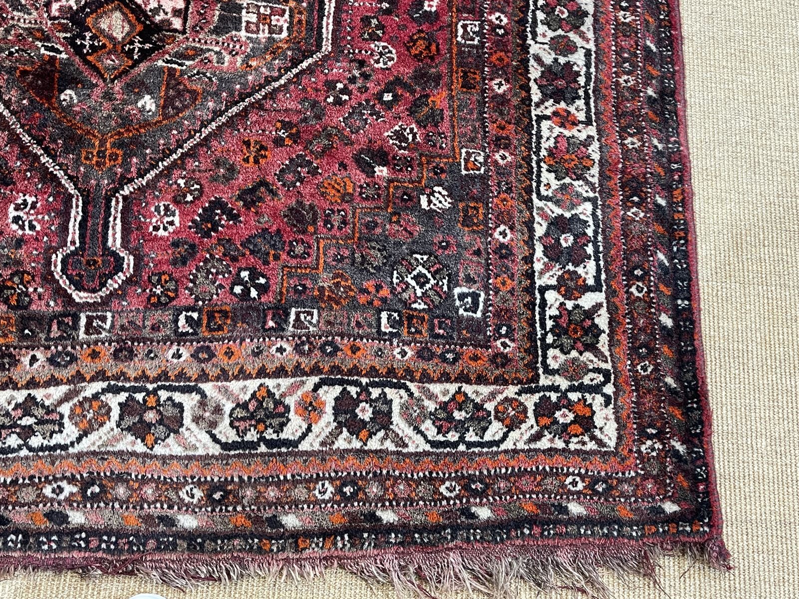 Handmade Moroccan wool rug, 210x170 cm