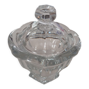 Pot à confiture en cristal de