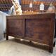 Coffre storage patinated wood Mongole late 19th
