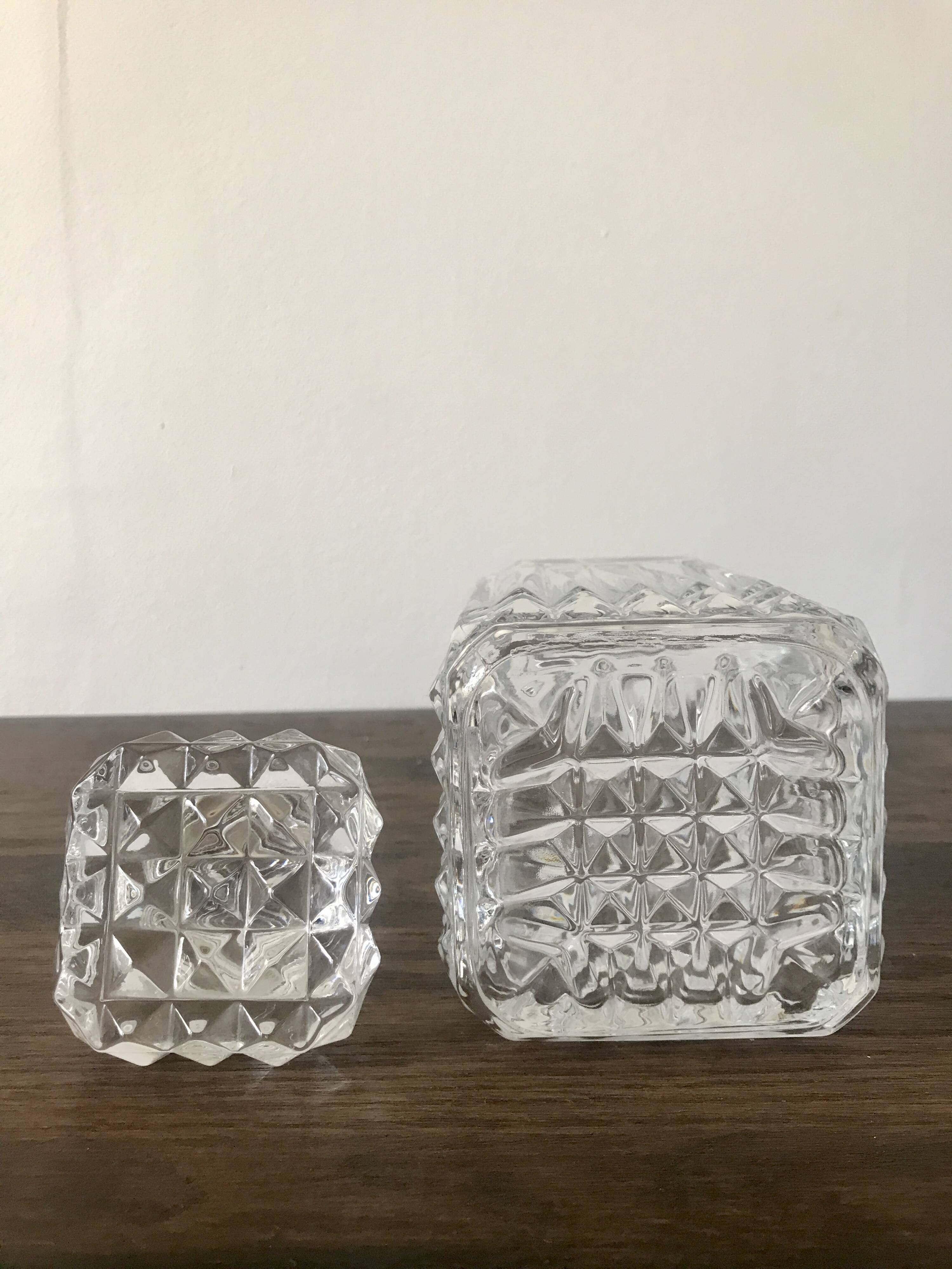 Crystal whiskey decanter