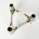 1970s modern modular candlestick designed by W. Stoff & H. Nagel, Germany