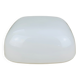 Square opaline wall light, vintage ceiling light, 1960s.