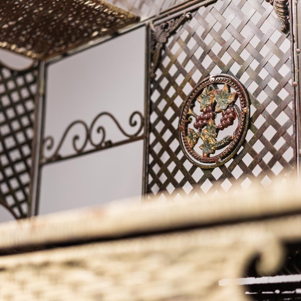 Dressing table wrought mirror 50s vintage