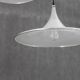 1970s Pair of Guzzini "Trumpet" Pendant Lamps by Meblo , Italy