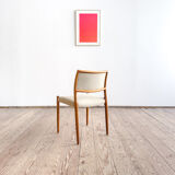 Chaise de salle à manger modèle 80 par Niels O. Møller en teck