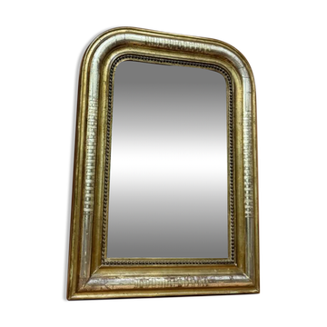 miroir napoleon III or et argent