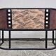 Banquette Jugendstil by Josef Hoffmann made of bent beech wood.