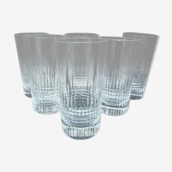 Set de 6 verres Baccarat