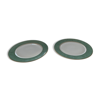 2 assiettes de présentation Haviland