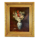 Tableau Huile Sur Toile Nature Morte Aux Fleurs , Aimé Perret (1846-1927)