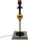Art deco style bakelite table lamp, France 1980s
