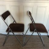 Duo chrome folding chair