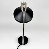 Lampe de table réglable en chrome et métal du milieu du siècle, années 1970