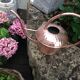 Arrosoir en cuivre brossé par Lecellier Villedieu vintage  années 60-70