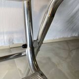 Set of 3 aluminum bistro chairs
