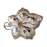 WMF trinket bowl in the shape of a sheet
