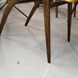 Set of 6 vintage Scandinavian chairs 50/60