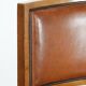 Vintage design armchair / cocktail chair made of sheepskin leather