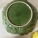 Cabbage salad bowls Bordallo Pinheiro