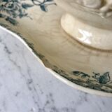 Saucière Terre de Fer Gien model "Milan" XIXth