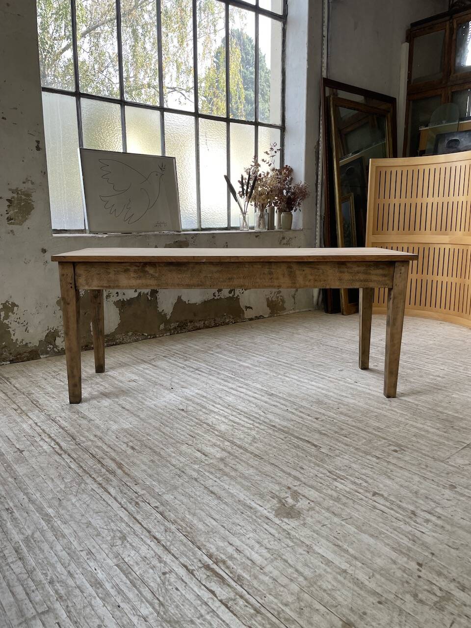 180 beech farm table