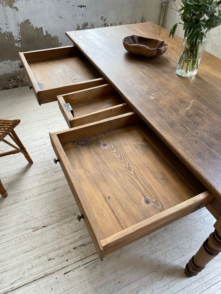 Farmhouse table bistro 2m oak