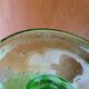 Biot bubble glass candle holder