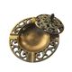 Vintage bronze covered ashtray
