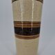 Vase rouleau en céramique par Aldo Londi pour Bitossi, modèle Sahara, Italie mid century
