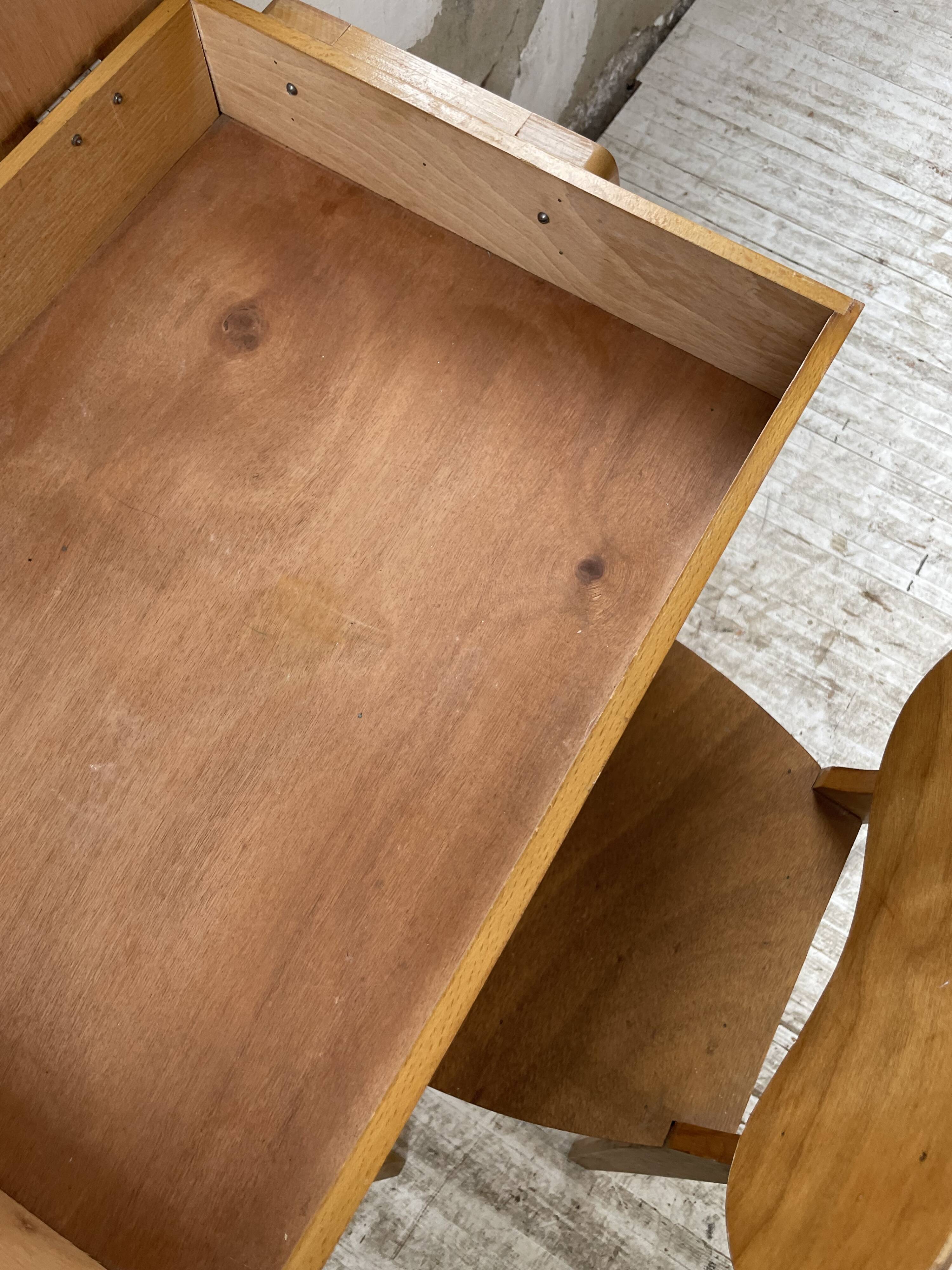 Bureau et chaise enfant pieds compas