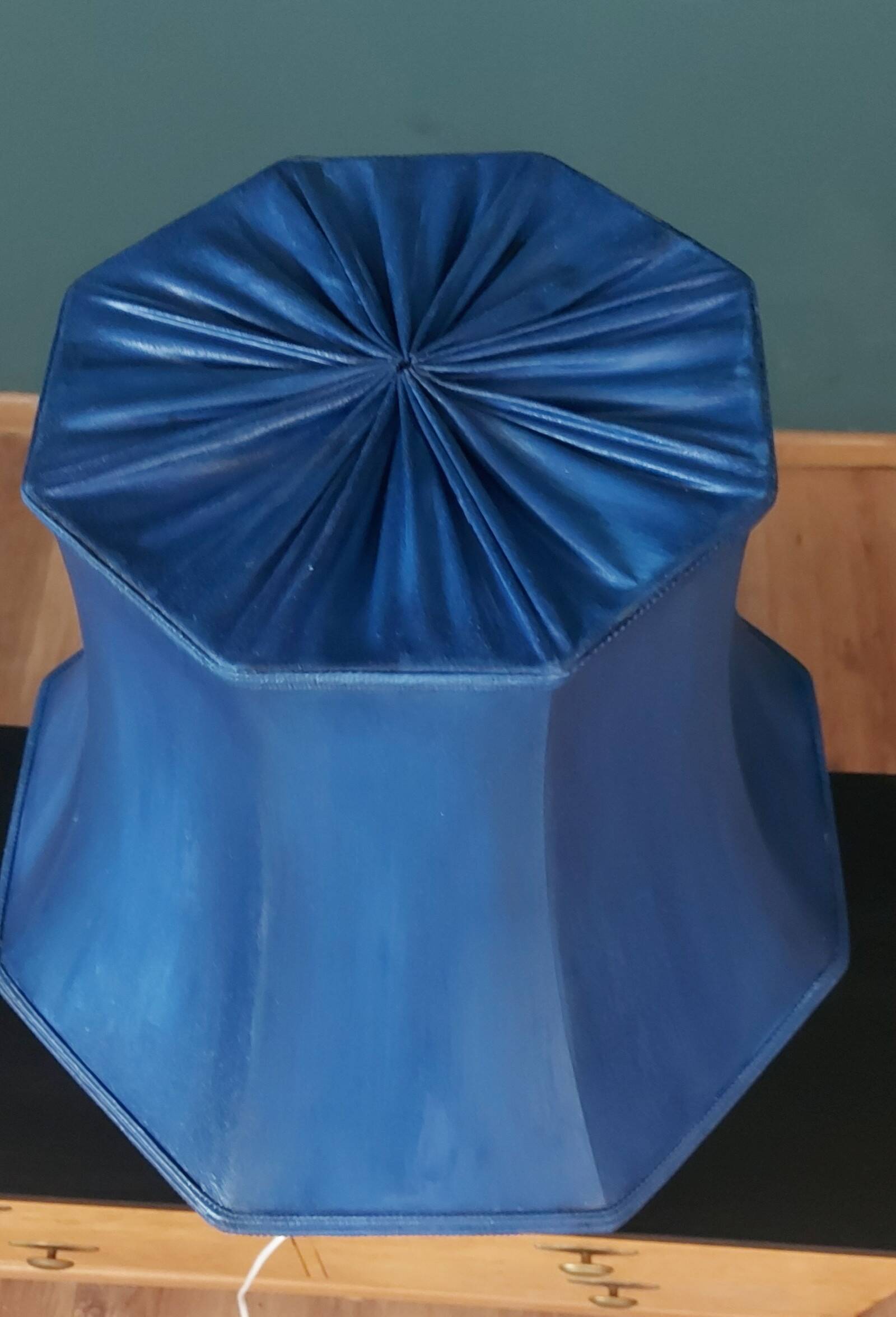 Lampe danoise, artisanale, hauteur 70 cm