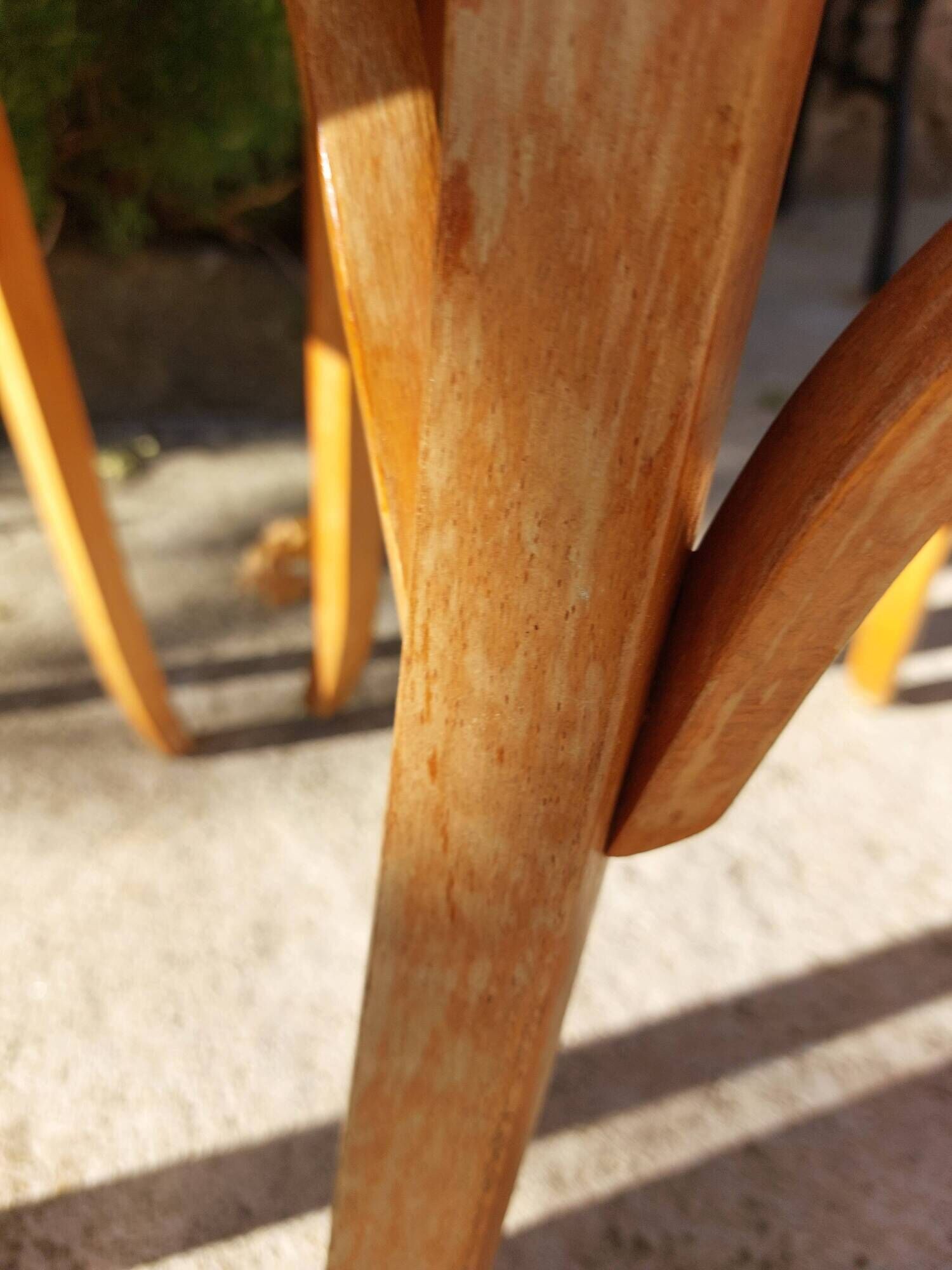 4 vintage Baumann bistro chairs