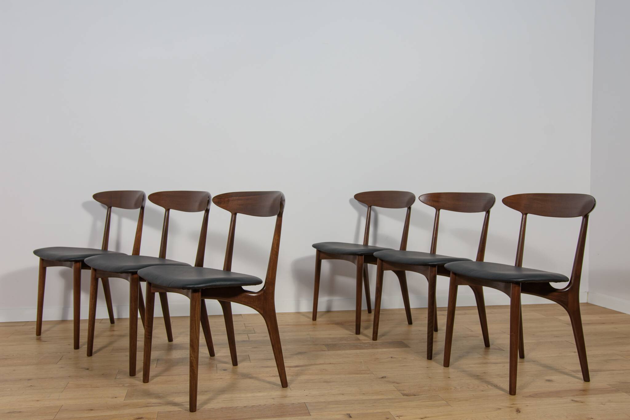 Chaises de Salle à Manger Modèle 27 en Palissandre par Kurt Østervig pour Brande Møbelindustr