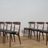 Model 27 Dining Chairs in Rosewood by Kurt Østervig for Brande Møbelindustr