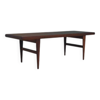 Rosewood coffee table, Danish design, 1970s, production: Gern Møbelfabrik