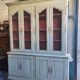 Bibliotheque grillagee 8 portes 2 tirettes