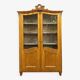 Glass library in Louis XV style, opening with two doors at the front.