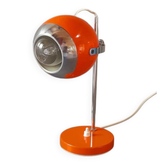 Orange Eye Ball Lamp 1970
