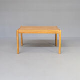 Oak veneer dining table 70s