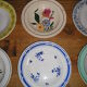 Set of 12 different hollow plates