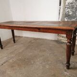 Wooden bistro bench