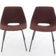 Paire de chaises "tonneau" 1965 Pierre Guariche