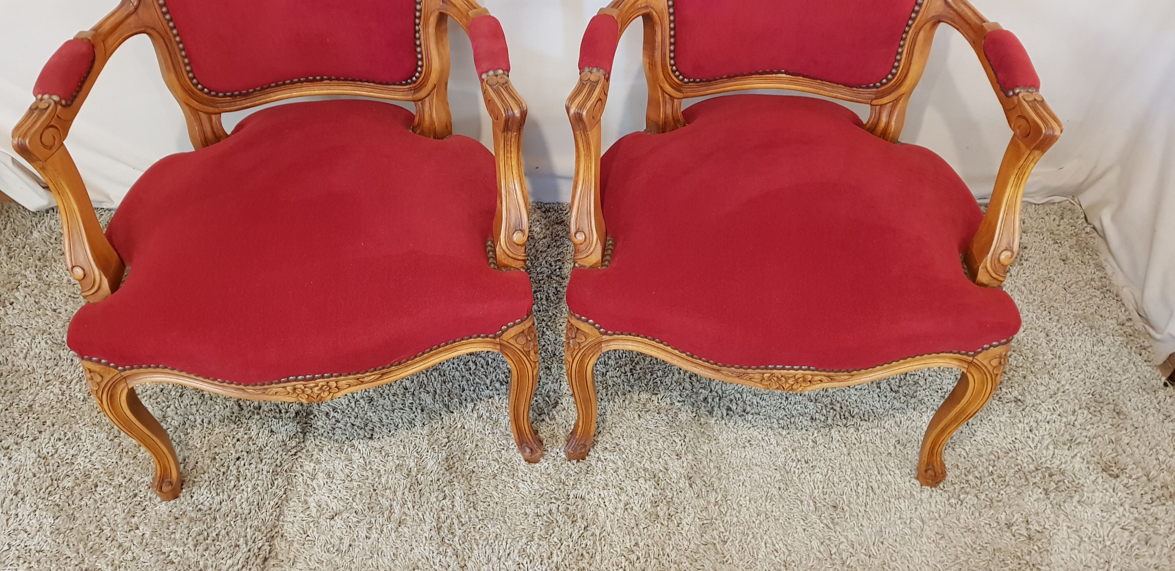 Pair of armchairs