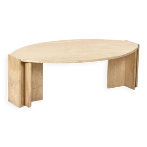 Table basse en travertin