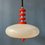 Lampe à suspension rouge