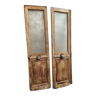 Antique set of doors, shop doors, oak