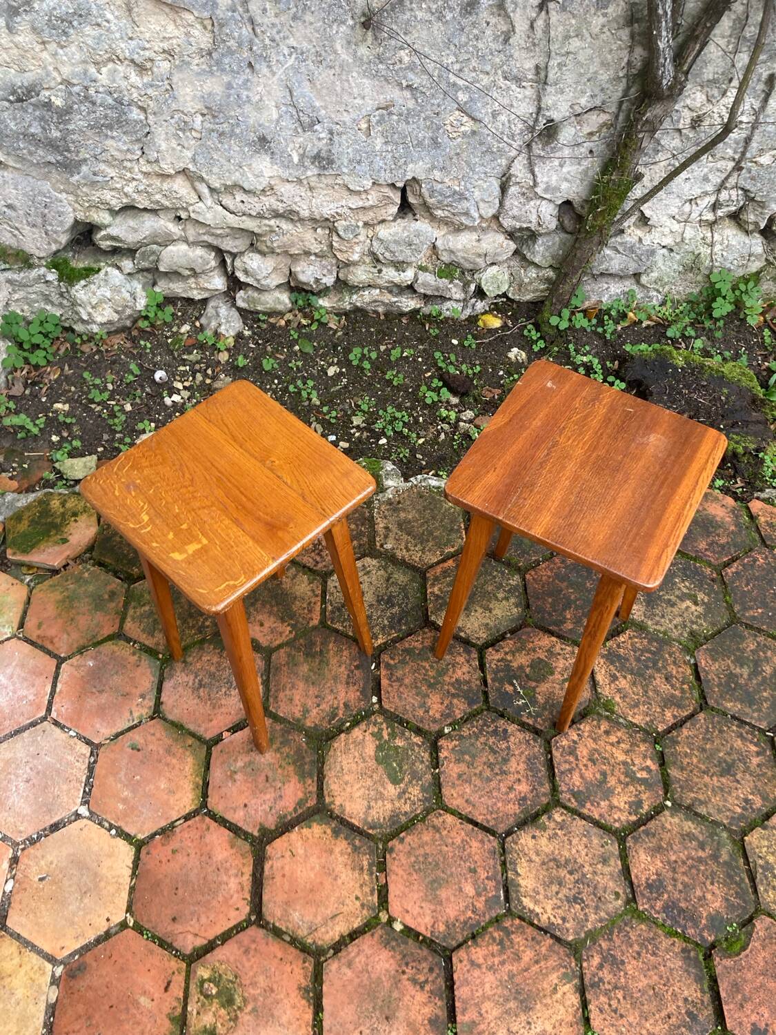 Pair of vintage stools