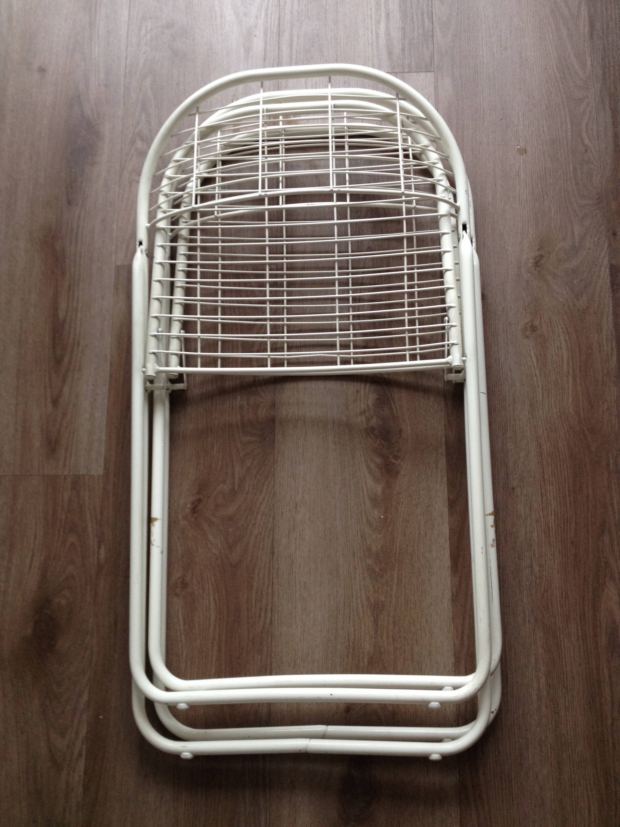 Vintage IKEA "Ted" folding chair pair – Niels Gammelgaard – 1980