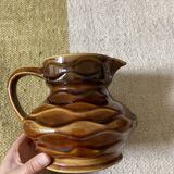 Sarreguemines sandstone pitcher